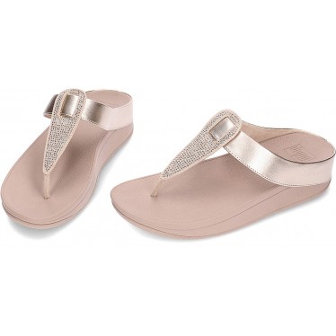 Tongs FITFLOP Fino Crystal-Detail IU2 pour femme LATTE_BEIGE