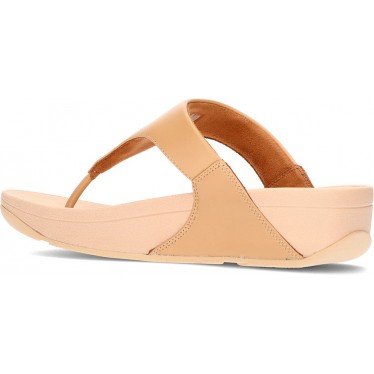 SANDALES FITFLOP EN CUIR LULU TOEPOST BLUSH