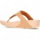 SANDALES FITFLOP EN CUIR LULU TOEPOST BLUSH