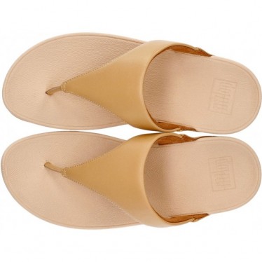 SANDALES FITFLOP EN CUIR LULU TOEPOST BLUSH