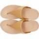 SANDALES FITFLOP EN CUIR LULU TOEPOST BLUSH
