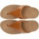 SANDALES FITFLOP EN CUIR LULU TOEPOST TAN
