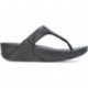 SANDALES FITFLOP EN CUIR LULU TOEPOST BLACK