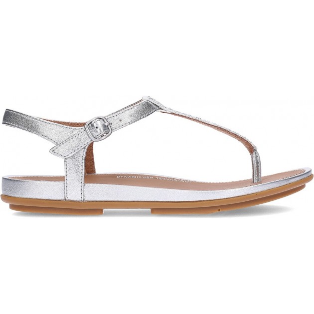Sandales FITFLOP Gracie JA4 pour femmes SILVER Sandales FITFLOP Gracie JA4 pour femmes SILVER