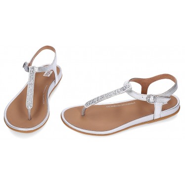 Sandales FITFLOP Gracie JA4 pour femmes SILVER