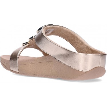 Sandale FITFLOP Halo Bead-Circle HJ2 pour femme LATTE_BEIGE