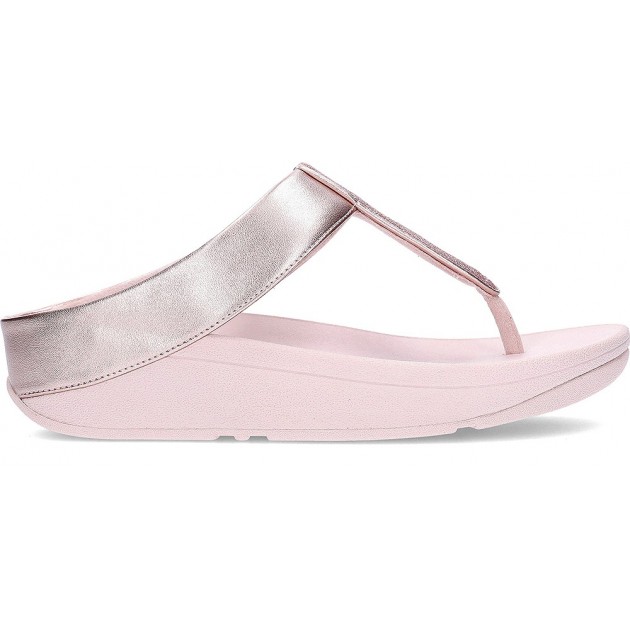 Sandale FITFLOP Fino Metallic IK5 pour femme NUDE_ROSE Sandale FITFLOP Fino Metallic IK5 pour femme NUDE_ROSE