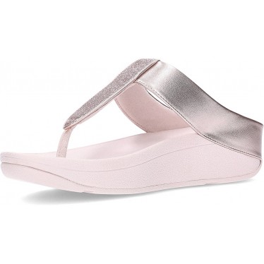 Sandale FITFLOP Fino Metallic IK5 pour femme NUDE_ROSE