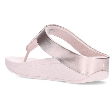 Sandale FITFLOP Fino Metallic IK5 pour femme NUDE_ROSE