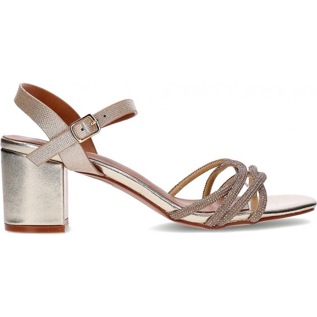 Sandale à talon EXE 2572-Y08 STRASS_GOLD Sandale à talon EXE 2572-Y08 STRASS_GOLD