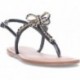 Sandale plate pour femme EXE ANGELINA-128 STRASS_BLACK