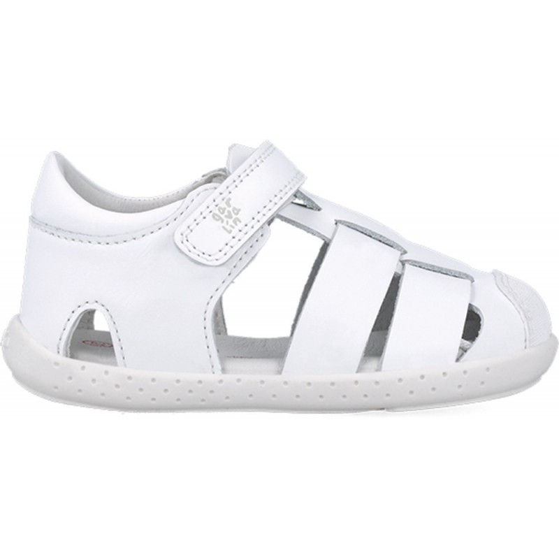 Sandales pieds nus souples et respectueuses Garvalin 252326 BLANCO_E050