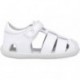 Sandales pieds nus souples et respectueuses Garvalin 252326 BLANCO_E050