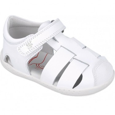Sandales pieds nus souples et respectueuses Garvalin 252326 BLANCO_E050