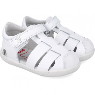 Sandales pieds nus souples et respectueuses Garvalin 252326 BLANCO_E050