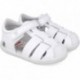 Sandales pieds nus souples et respectueuses Garvalin 252326 BLANCO_E050