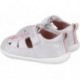 Sandale respectueuse pour filles 252330 Barefoot Stars BLANCO_B050