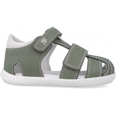 Sandale pieds nus souple et respectueuse Garvalin 252327 pour garçon EDERA_B830