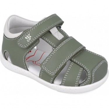 Sandale pieds nus souple et respectueuse Garvalin 252327 pour garçon EDERA_B830