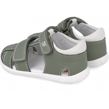 Sandale pieds nus souple et respectueuse Garvalin 252327 pour garçon EDERA_B830