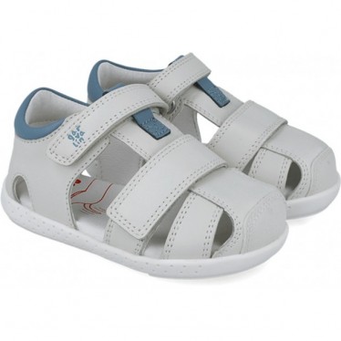 Sandale pieds nus souple et respectueuse Garvalin 252327 pour garçon SPORCO_C695