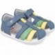 Sandales souples et respectueuses Garvalin 252332 pour garçons INDIGO_A631