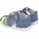 Sandales souples et respectueuses Garvalin 252332 pour garçons INDIGO_A631