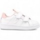 Baskets scolaires fille Garvalín 231750 Cool BLANCO_ROSA_B113