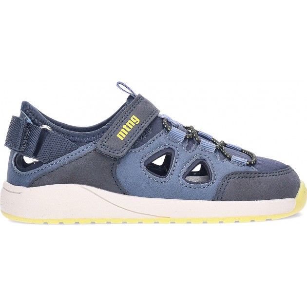 Sandales pieds nus MTNG Free Baby 49048 pour garçons NAVY Sandales pieds nus MTNG Free Baby 49048 pour garçons NAVY