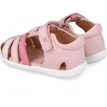 Sandales pieds nus souples Garvalin 252332 pour filles ROSA_B032