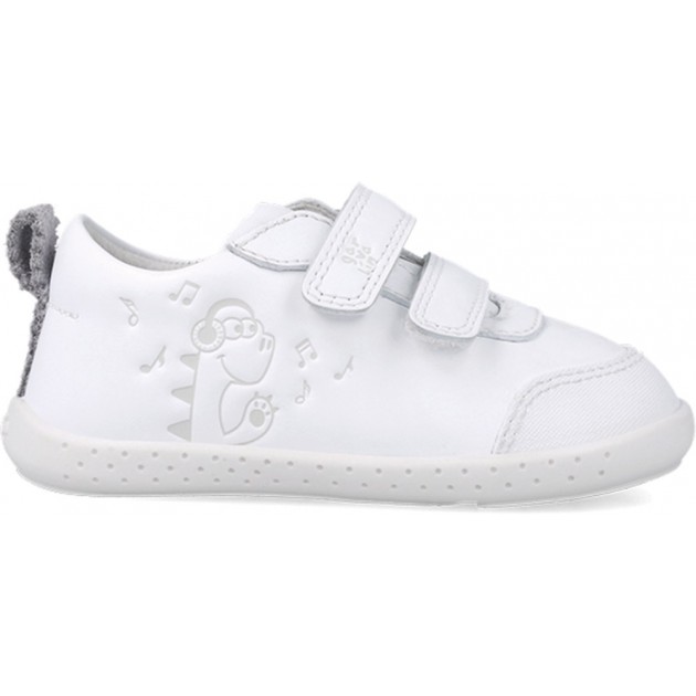 Chaussures de sport souples et respectueuses des dinosaures Garvalin 252333 pour garçons BLANCO_B050