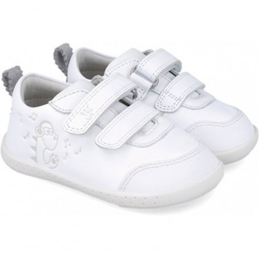 Chaussures de sport souples et respectueuses des dinosaures Garvalin 252333 pour garçons BLANCO_B050