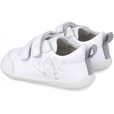 Chaussures de sport souples et respectueuses des dinosaures Garvalin 252333 pour garçons BLANCO_B050