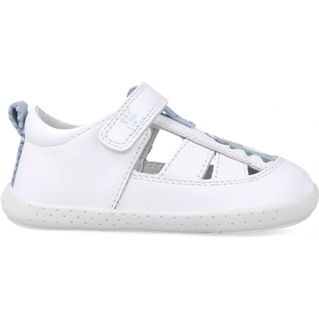 Sandale souple dinosaure Garvalin 252334 pour garçon BLANCO_B050 Sandale souple dinosaure Garvalin 252334 pour garçon BLANCO_B050