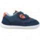 Chaussures de sport respectueuses Garvalin 252335 en maille souple pour garçons AZUL_NARANJA_A056