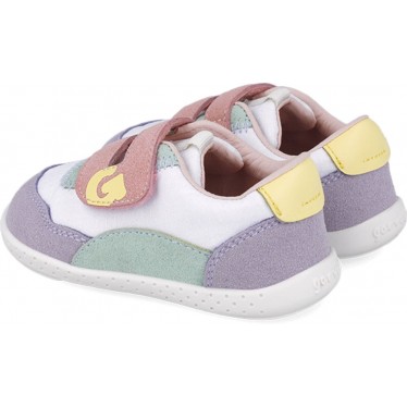 Chaussures de sport respectueuses de l'environnement Garvalin 252335 pour filles BLANCO_LILA_D661