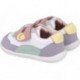 Chaussures de sport respectueuses de l'environnement Garvalin 252335 pour filles BLANCO_LILA_D661