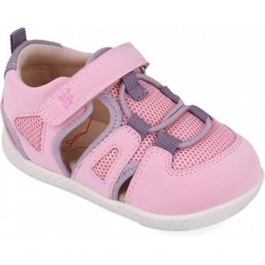 Sandales Garvalin 252336 en maille souple pour filles ROSA_C032