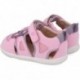 Sandales Garvalin 252336 en maille souple pour filles ROSA_C032
