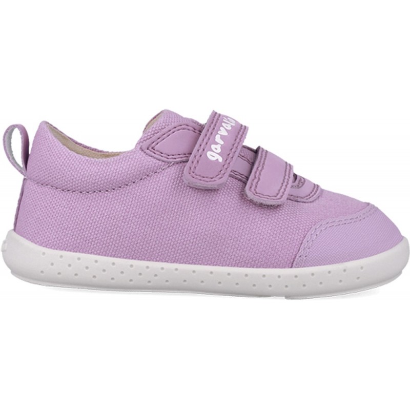 Chaussures de sport respectueuses en toile Garvalín 252339 pour filles LILA_C164