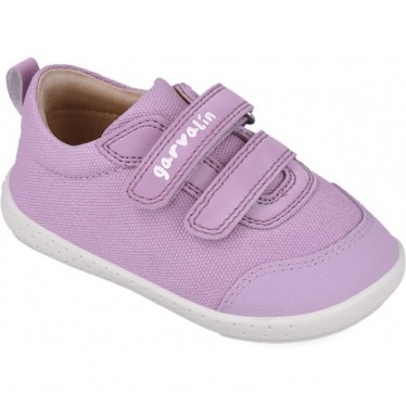 Chaussures de sport respectueuses en toile Garvalín 252339 pour filles LILA_C164