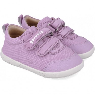 Chaussures de sport respectueuses en toile Garvalín 252339 pour filles LILA_C164