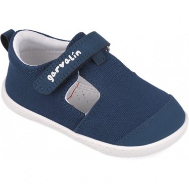 Sandale fermée souple Garvalin 252340 Barefoot pour garçon AZUL_MARINO_A089