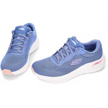 Baskets femme SKECHERS Archfit modèle 150051 BLUE_PINK