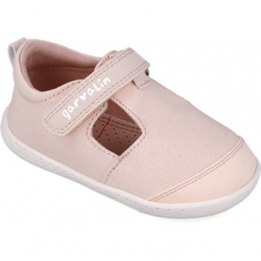 Sandale respectueuse en toile souple Garvalin 252340 pour filles ROSA_D032