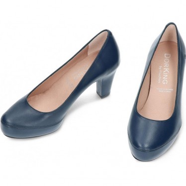 CHAUSSURE À TALON HAUT FLUCHS BLESA D5794 NAVY