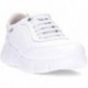 Baskets femme Callaghan Ballon 64700 BLANCO