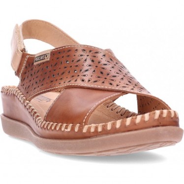 Sandales compensées PIKOLINOS Cadaques W8K-0848C1 BRANDY