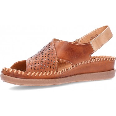 Sandales compensées PIKOLINOS Cadaques W8K-0848C1 BRANDY
