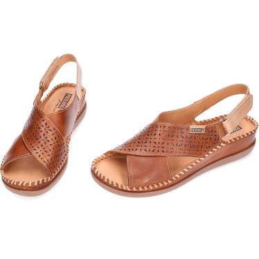 Sandales compensées PIKOLINOS Cadaques W8K-0848C1 BRANDY